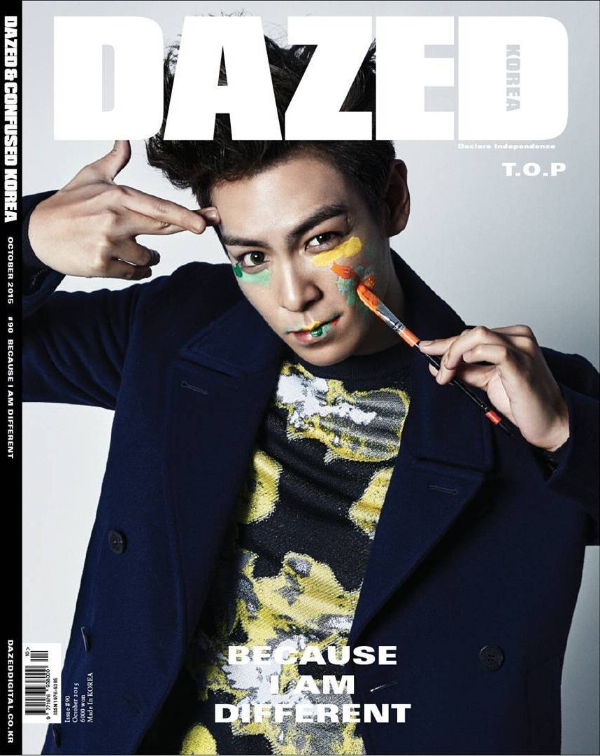 TOP_Peru's tweet photo. [FOTO] Nueva portada de la revista Dazed Korea edición octubre #becauseiamdifferent #TOP
cr. dazedkorea http://t.co/B2WaswIlNB