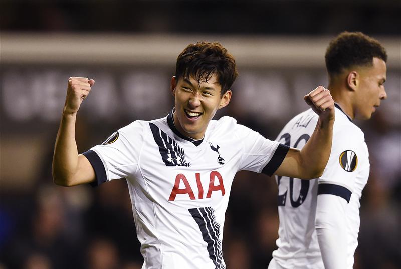 Squawka's tweet photo. Son Heung-min's half by numbers for Spurs:

82% passing
4 shots
2 take ons
2 goals

Great start. http://t.co/0A363a6xp7
