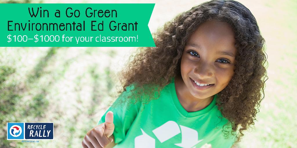 WeAreTeachers's tweet photo. We've got 16 #EnvironmentalEd grants for #teachers from @RecycleRally! Enter: http://t.co/BFibZieJeh #elemchat #nsta http://t.co/6Fz8drH50l