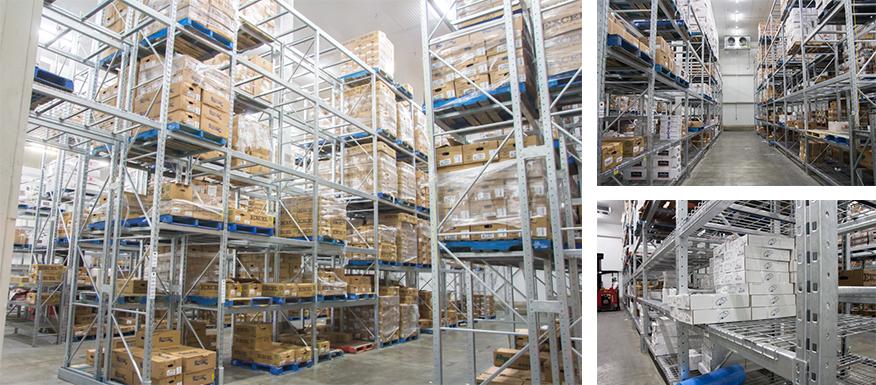 FederalSteel's tweet image. Galvanized racking application for refrigerated warehouse we supplied our client. What's your challenge?