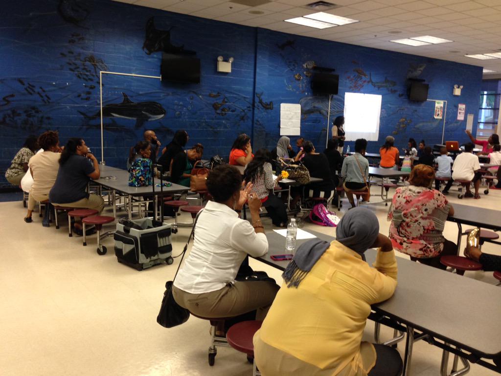 APSK5Math's tweet photo. Cascade ES parents learn & discuss math strategies during their K-5 Math Parent Night. #ParentsAsParents @apsupdate http://t.co/1trIV2f5DK