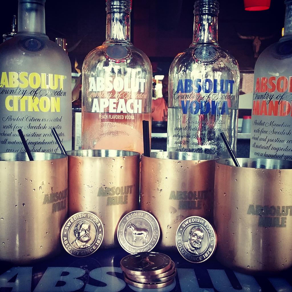 Flavor Absolut Mule Promo!!!! 
#nochebrookhaven #h2sr #atl #partytime #absolutmugshot #absolut #dontmissout
