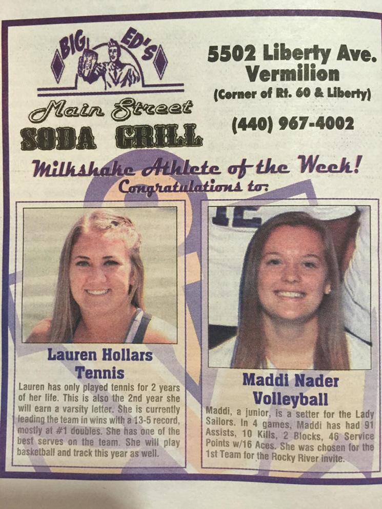 waltdawg's tweet photo. Congratulations @lauren_hollars @Nader_Gatorr Players of the Week @GoSailors http://t.co/UulzSD2cHj