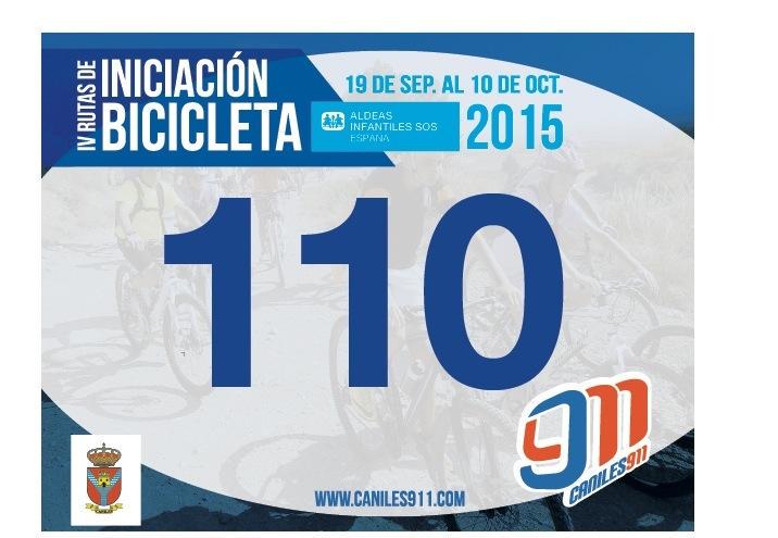 Sábado 19 empiezan las  IV rutas y puedes colaborar aportando material escolar y se te asignará este dorsal! Anímate!
