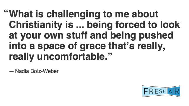 nprfreshair's tweet image. Podcast: Pastor Nadia Bolz-Weber On 'Finding God in All the Wrong People' apple.co/1W5L6EC @Sarcasticluther