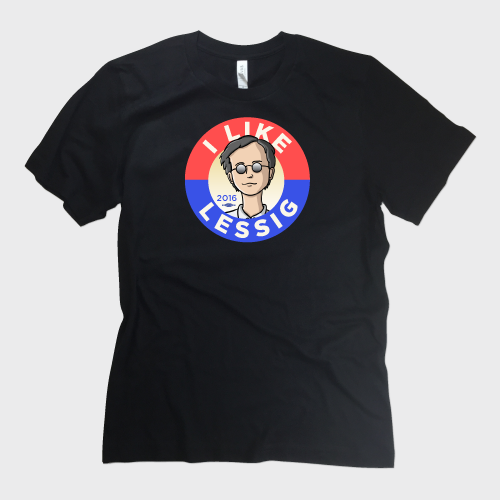 EqualCitizensUS's tweet image. Show you @Lessig pride with some #TeamLessig merchandise! store.lessig2016.us