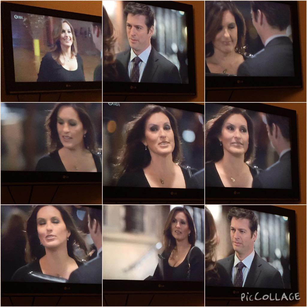 When you are on a waking night in work and SVU is on tele and its #LividFeels #OliviaBenson #DavidHaden @Mariska