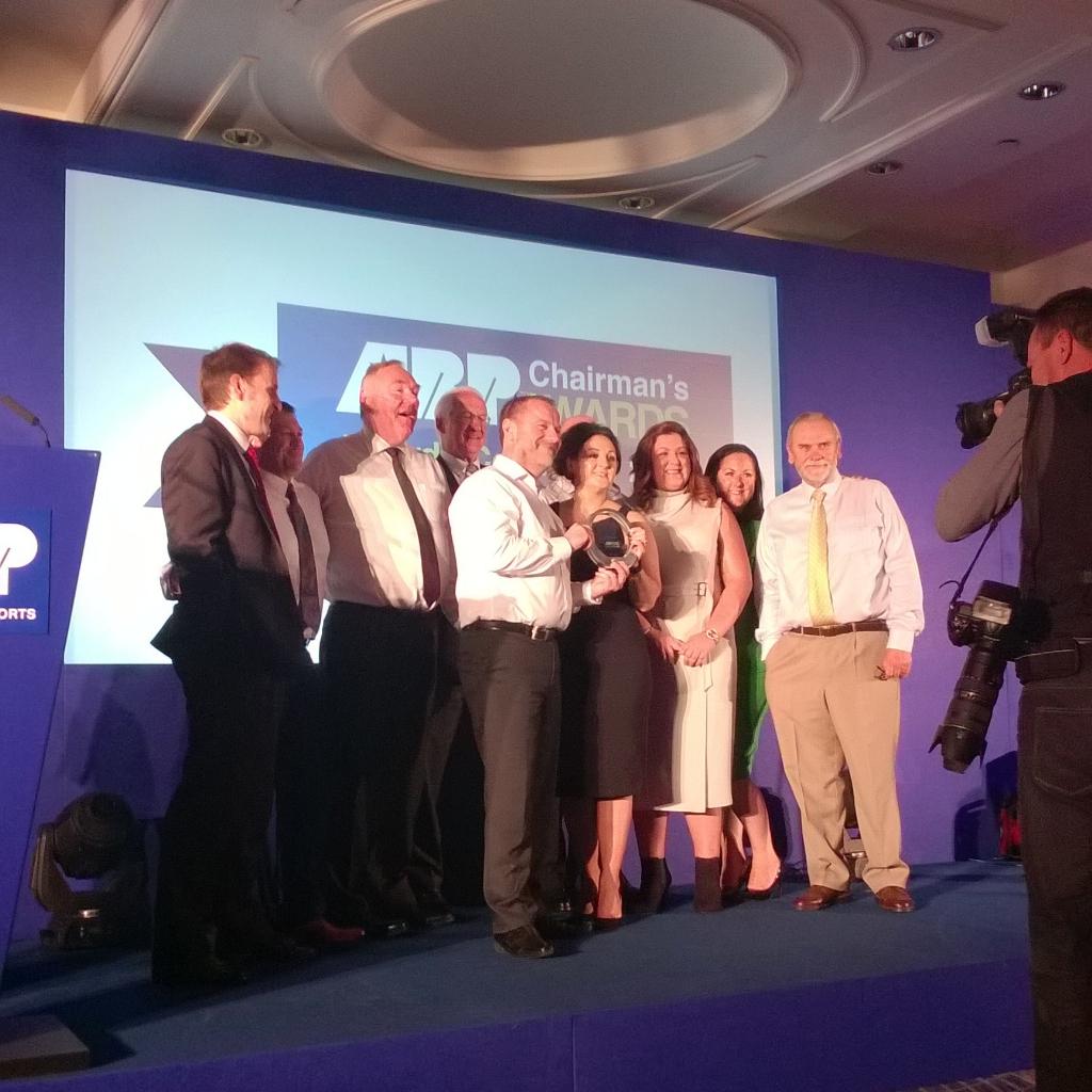 The first award for the evening - The Good Neighbour Award - goes to the team at <a href="/ABPHumber/">ABP Humber</a>. Congratulations!