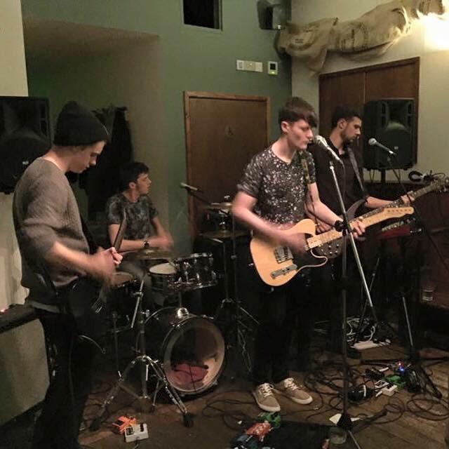 Just got off stage from <a href="/MooBarCarlisle/">Moo Bar Carlisle</a> ! Here's us looking hot and sweaty. #NativeEyes