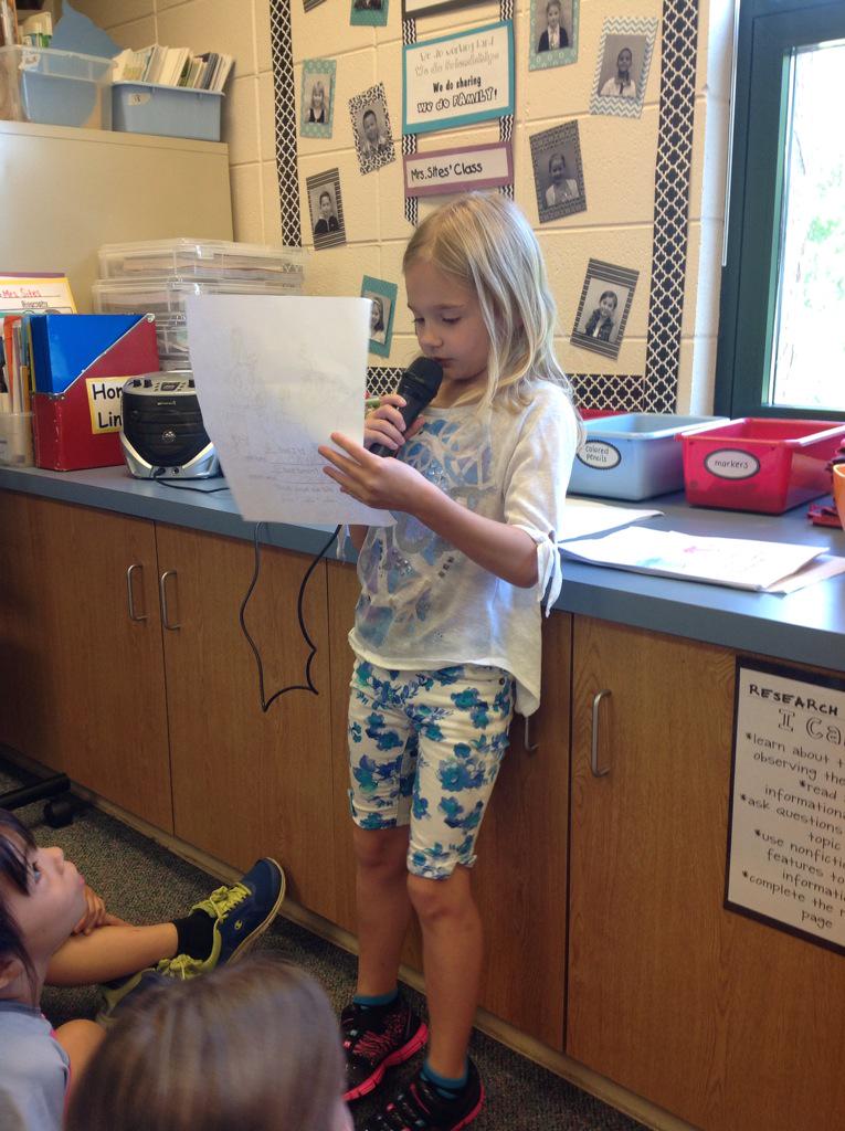 mrssitesWC's tweet photo. Sharing work with the class...
#morefunonamicrophone http://t.co/nxzZlzgFCE