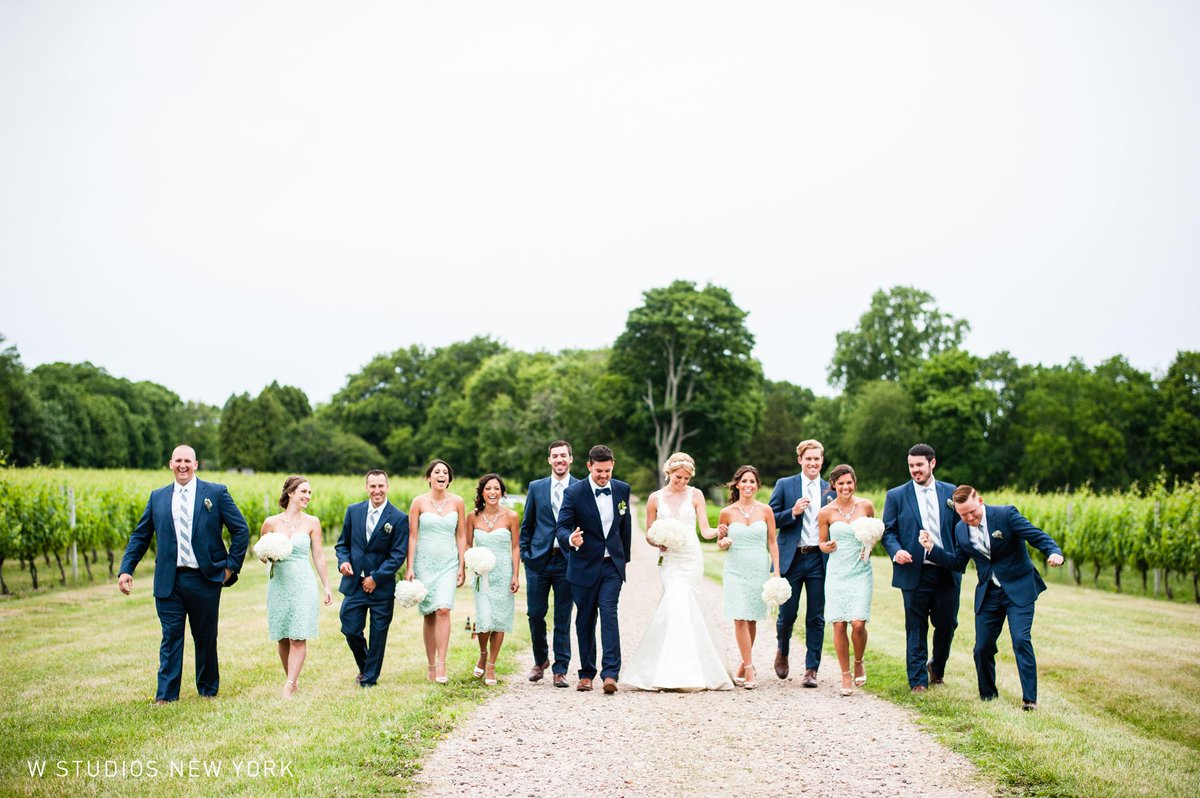 Alex &amp; Sean's #bridalparty kept the energy going all night! <a href="/Theoldfield/">The Old Field</a>  #wedding #vineyardwedding