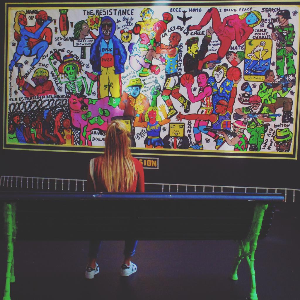 "El arte es un arma de construcción masiva."