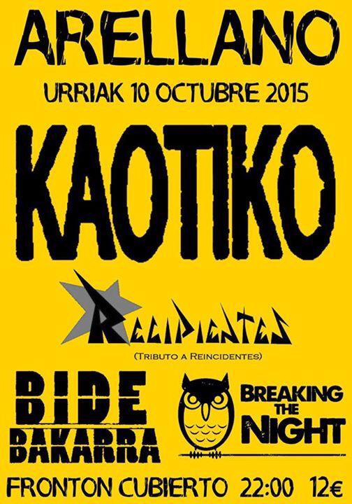 kaotikooficial's tweet photo. Próximas fechas #ehcalling vamoos!! http://t.co/Gwkpjw0tQk