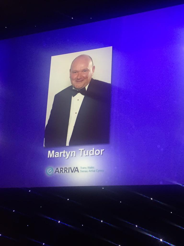 Life Saver Award for @ArrivaTW Martin Tudor #natrailawards #railhero
