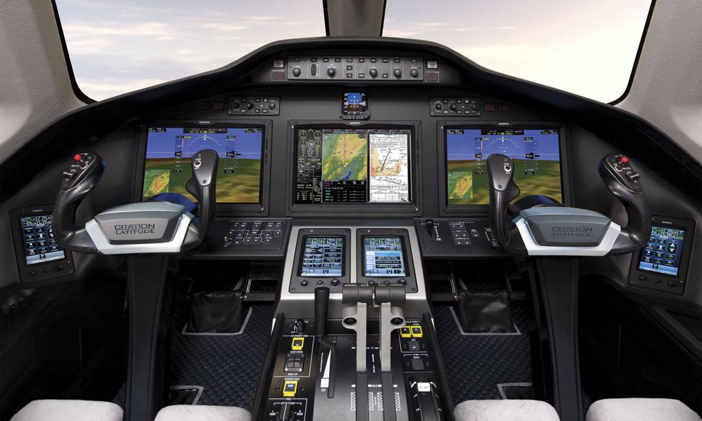 Cessna's tweet photo. Fly above the clouds with @Garmin G5000 avionics on the #LatitudeJet, now on its way out of #Houston #LatitudeTour http://t.co/kFnnCBKggq