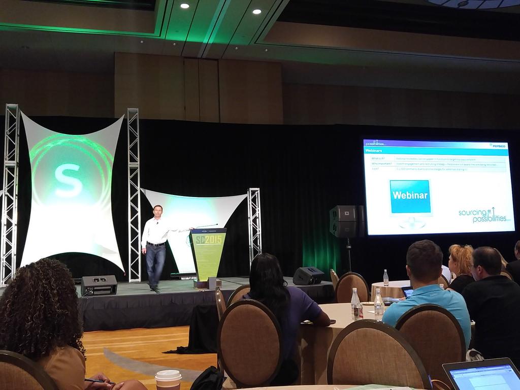 Grand Master Sourcer @jimschnyder with some neat tips at @SourceCon