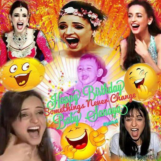 Wow Happy Birthday Sanaya Irani 