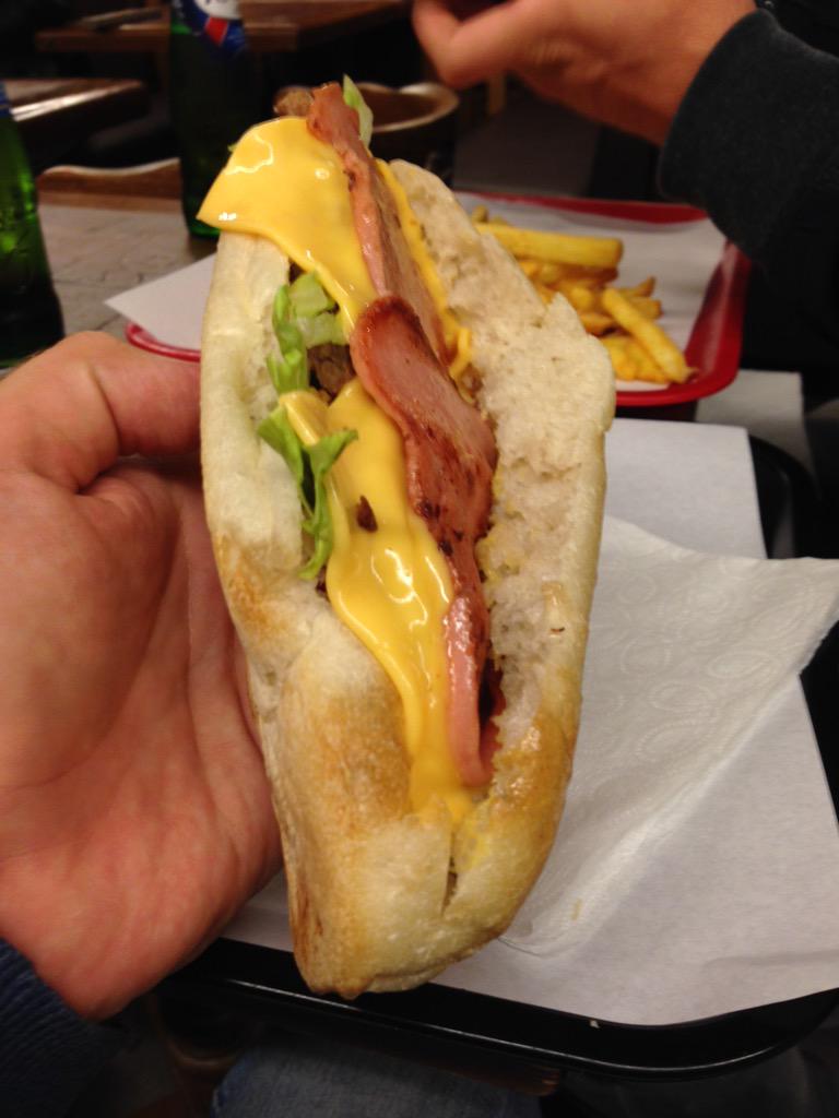 greaseweek's tweet photo. Here's a sandwich called the 'Bling-Bling' proving again that France has the best cuisine in the world. http://t.co/h1yOYGwpKL