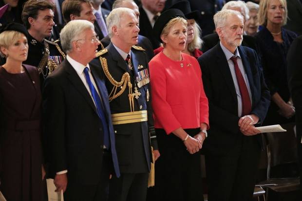 BenClaimant's tweet photo. What's worse? A veteran sanctioned to death, a PM doing selfies at a funeral or Corbyn not singing an anthem? #bbcqt http://t.co/WGA5E6in29