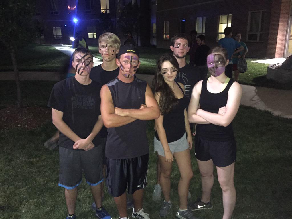 WichitaHousing's tweet photo. A housing party is the best party because a housing party has dodgeball. 🎉🙌 #DiningAfterDark http://t.co/wxvqkPPIhg
