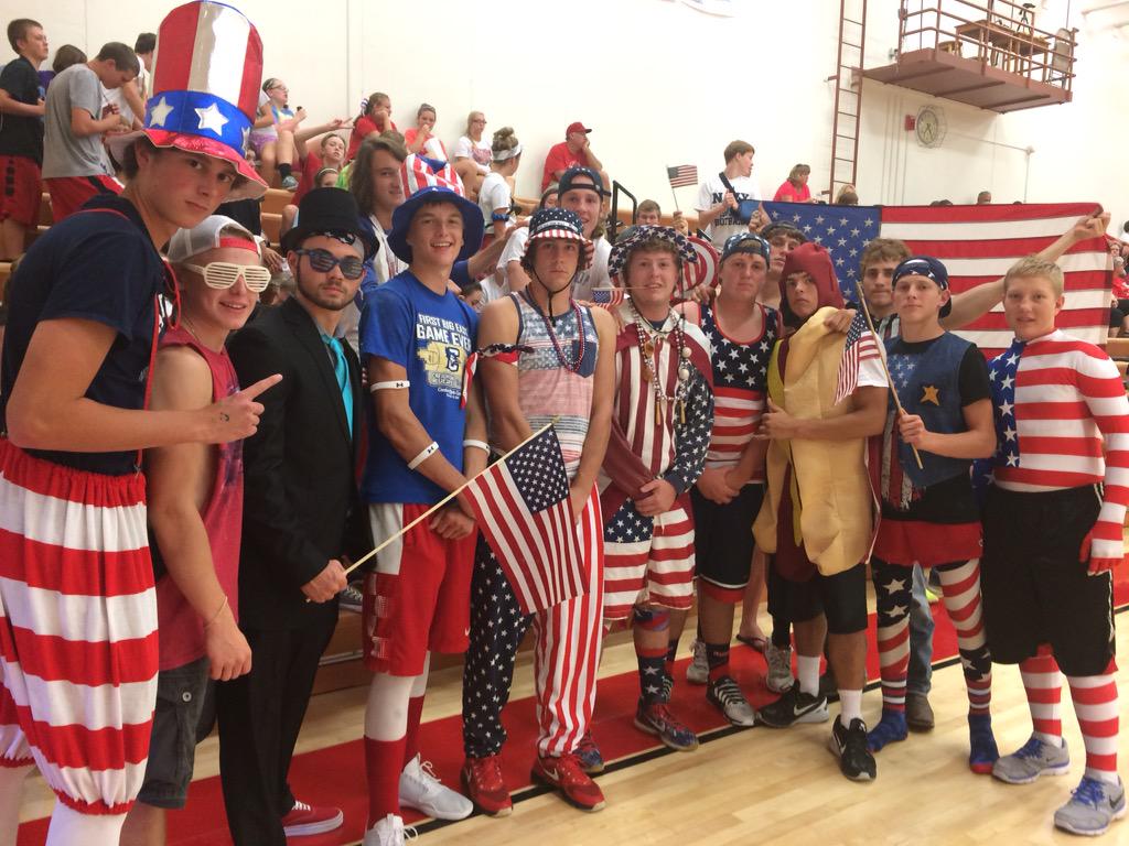 Great job student section! #RollCards