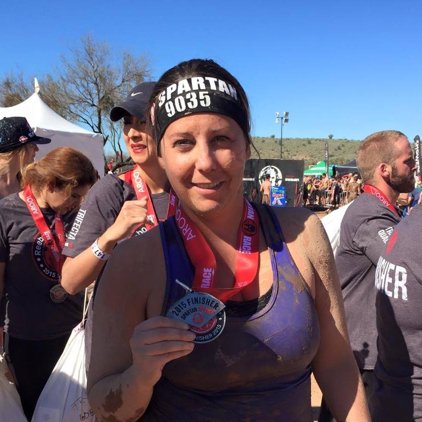 #TBT  <a href="/SpartanRace/">spartan</a> I did in this past Feb in AZ, can't wait 4 the next! #IDidIT #WhatWasIThinking #SpartanLady