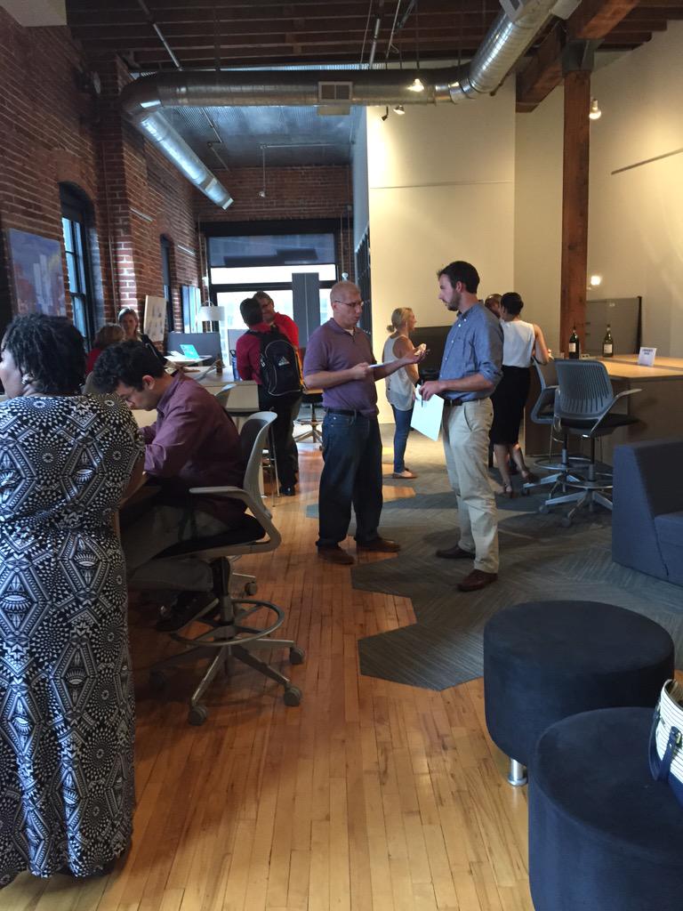 TurnthePageKC's tweet photo. Great conversations happening around student mobility issues this evening. #KCMObility @TheLeanLab http://t.co/X1lhcUso7G