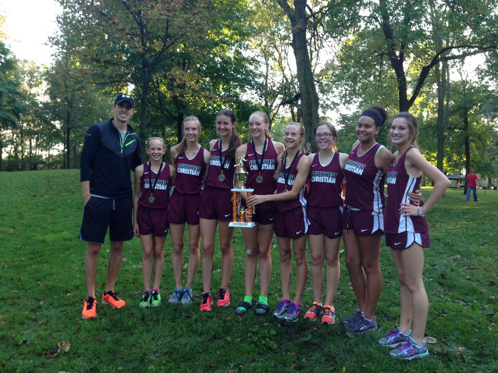swchssports's tweet image. Congratulations to the girls cross country team on taking first in the Delano meet!  Boys took 3rd. @ChanChaskaSport
