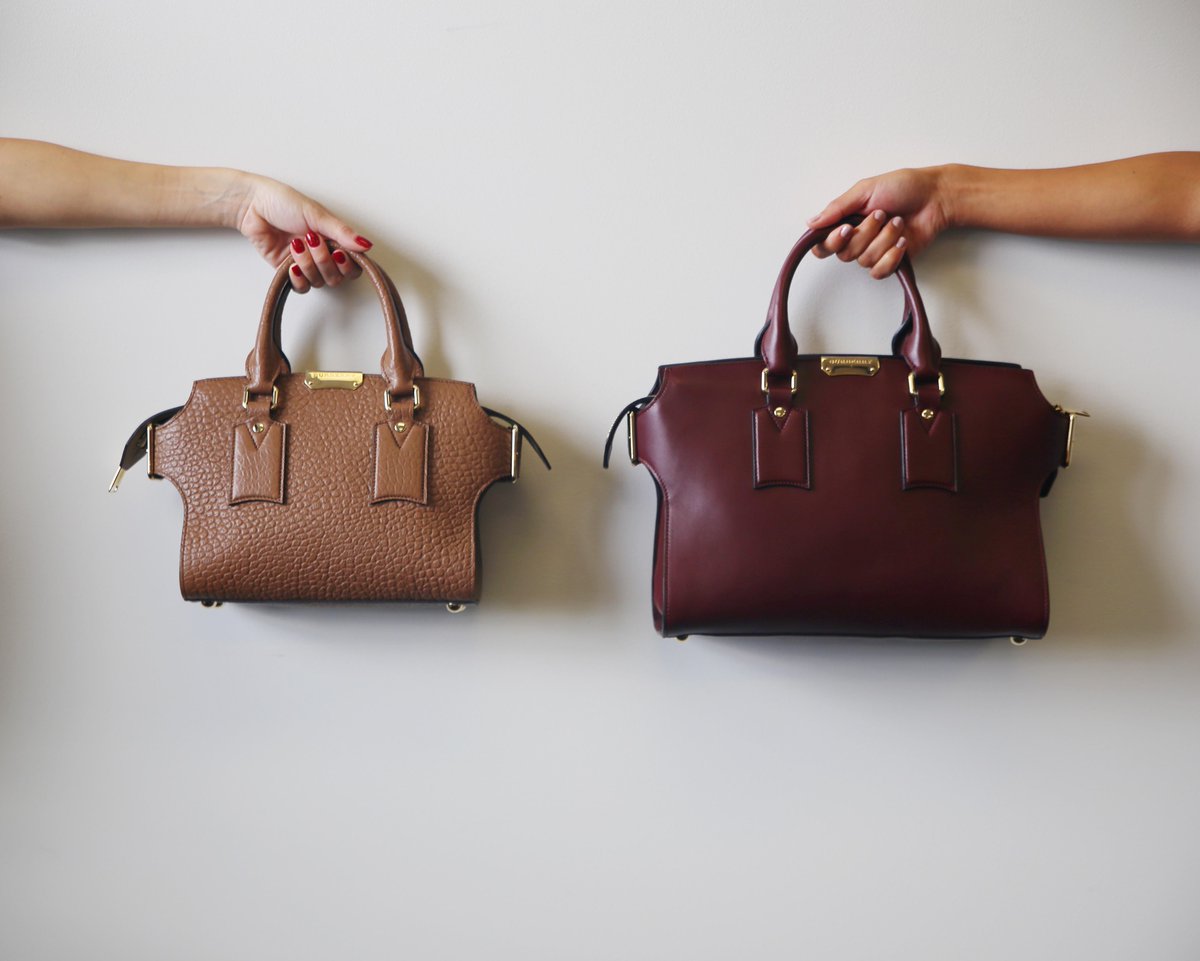 Nordstrom's tweet photo. Fall carryalls by @Burberry. http://t.co/QCV79mPpHR http://t.co/xHZ7qwAOWI