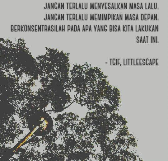 Selamat menikmati hari ini :)