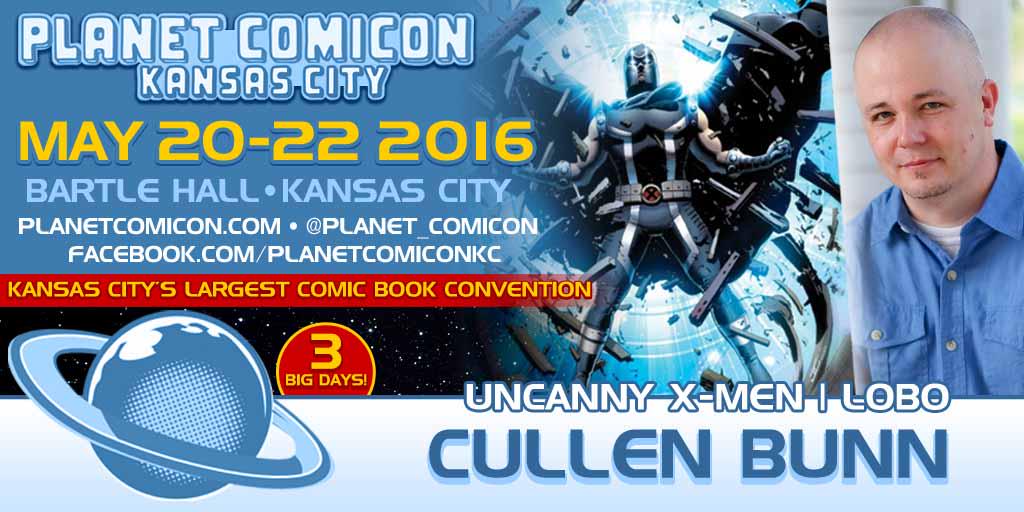 PlanetComicon's tweet photo. Don't miss #comics writer @cullenbunn in an exclusive #Planet2016 interview. #KansasCity http://t.co/smLtyGnxkp http://t.co/uqX2PTpcWW