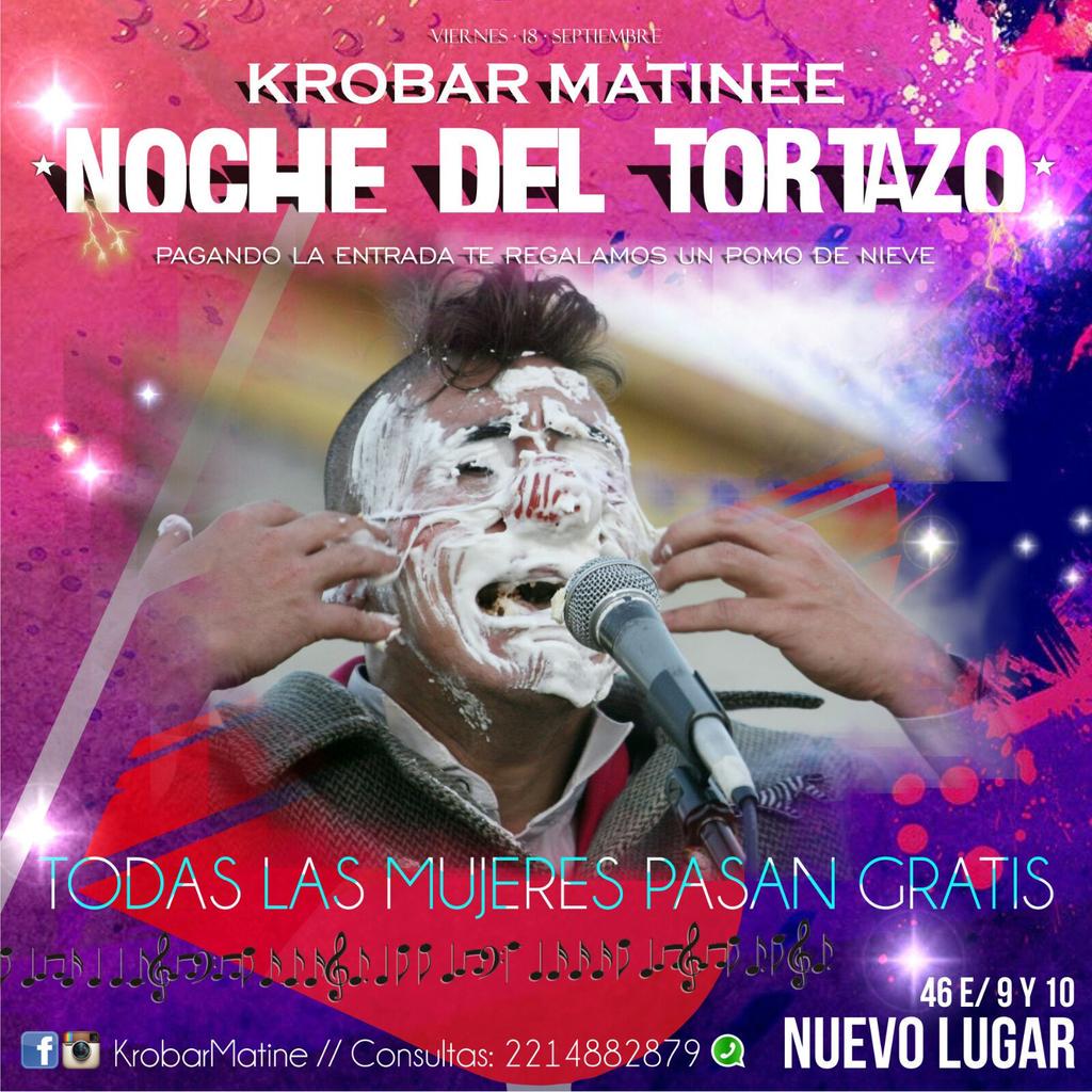 NicoAxe's tweet photo. Mañana Fiesta del tortazo en krobar
+
Mañana Todas las chicas pasan GRATIS

#NOSVEMOSMAÑANAENKB http://t.co/v4xsTScRvf