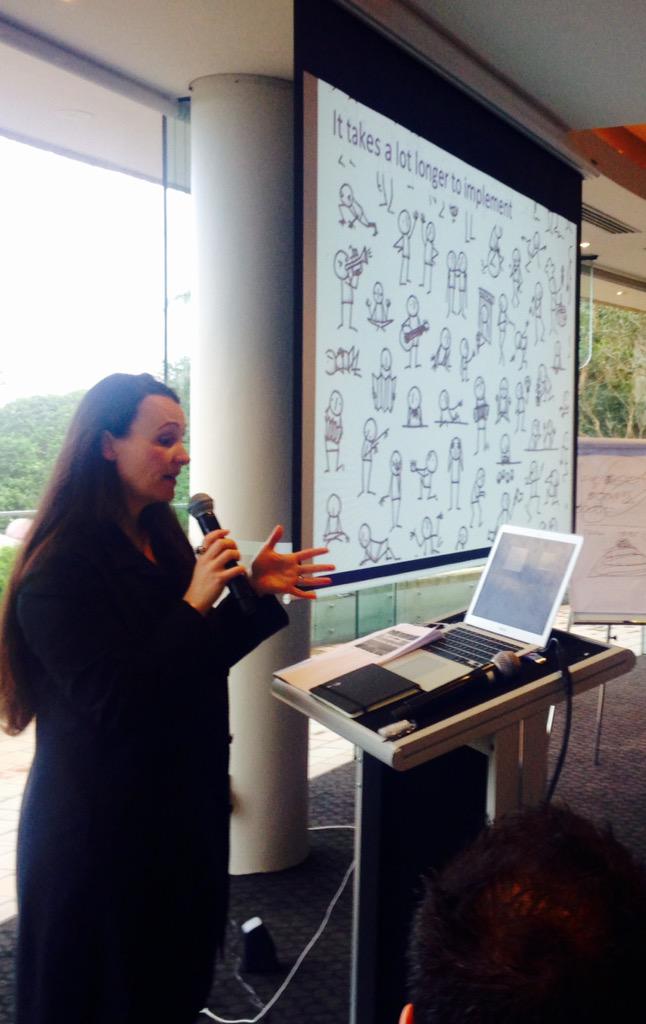 sevvy2014's tweet photo. Katie Rigg-Smith. Choices are infinite Attention is not. @NewsLifeMedia conference.   #getalifeNLM2015 @mindshare http://t.co/C5aveerNmX