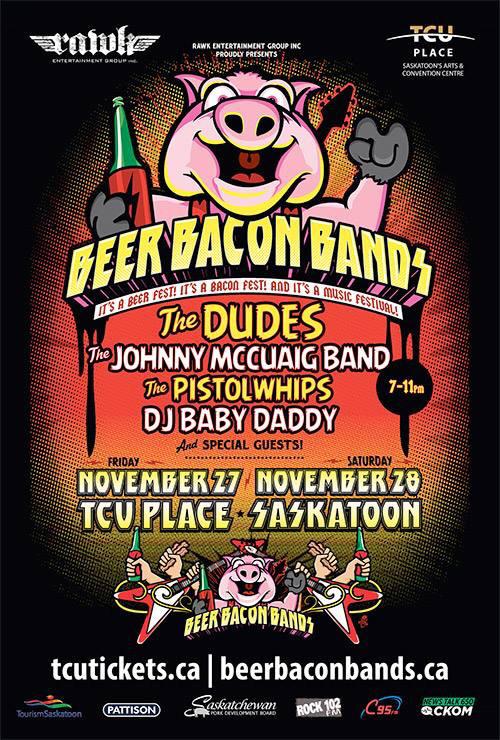 It's going down! <a href="/beerbaconbands/">Beer Bacon Bands!</a> S'toon! Nov 27-28. Get down on it baby!