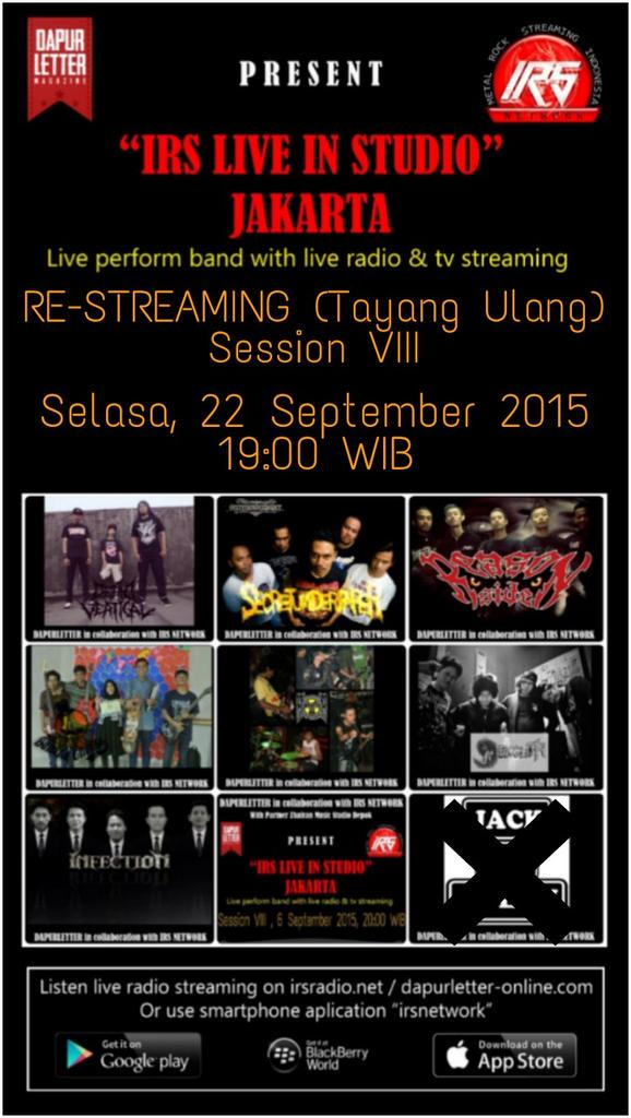 Nah! Buat yg kmrin blm sempet mnikmati Session VIII, siagakan tggl 22 September ya 🙌