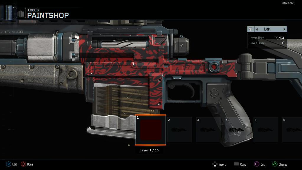 Emblops's tweet photo. red tiger #classic #blackops3 #paintshop http://t.co/lChHlVzdaz