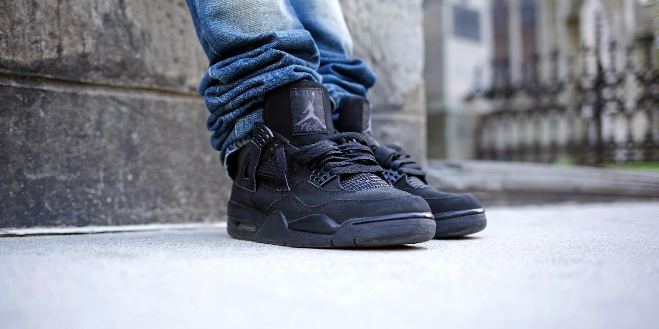 Flight Club on X: Air Jordan 4 Black Cat.” SHOP:    / X