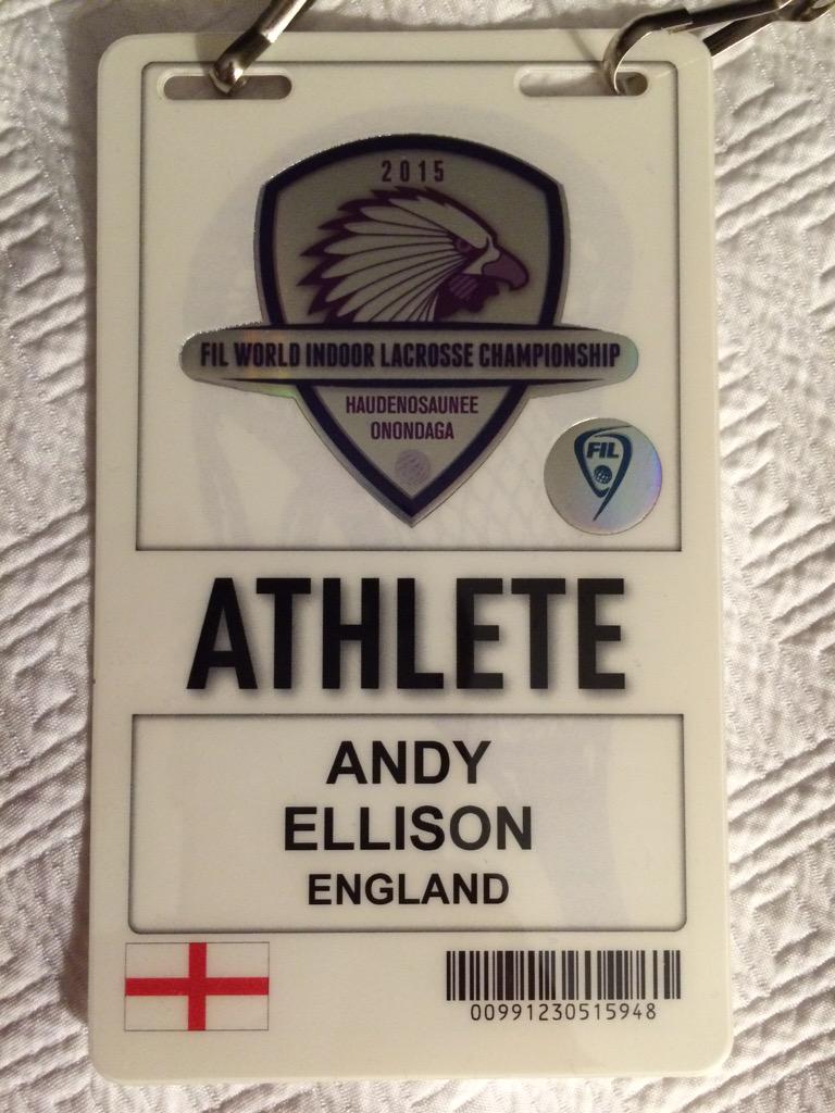 AndyEllison's tweet image. It's official... I'm an athlete! @SportManchester opening ceremony is tomorrow. Getting excited now!