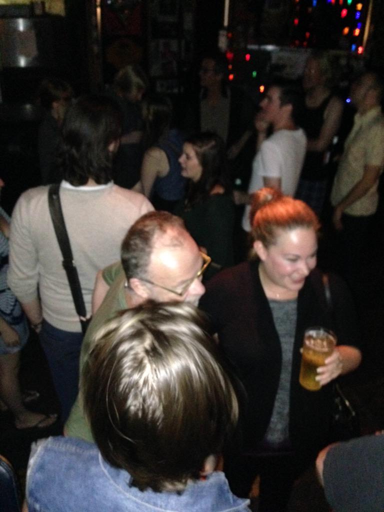 HouseTakenOver's tweet photo. Things'r bout to get sweaty at @thesneakydees!!! http://t.co/5afOPUJPLv