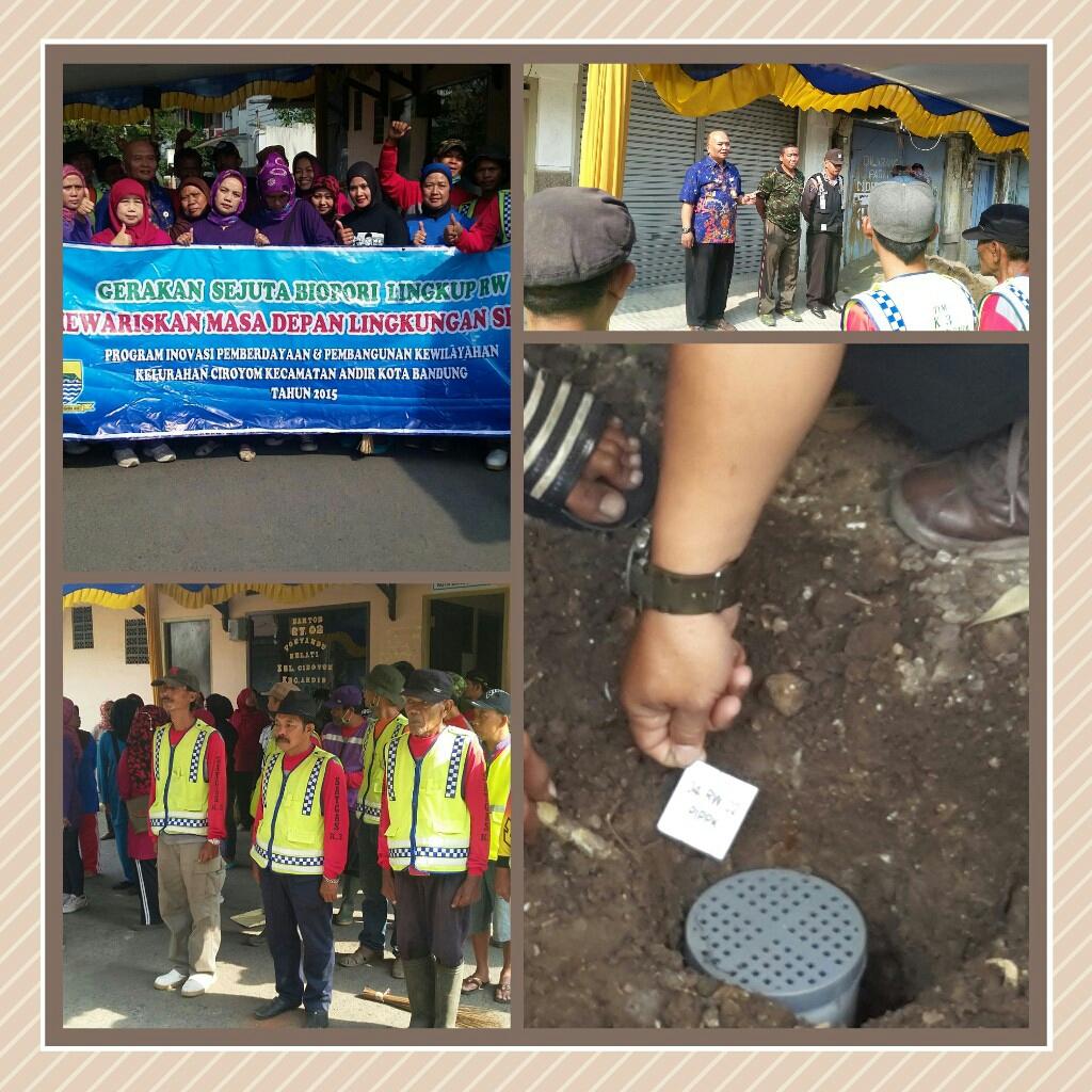 KelCiroyom's tweet photo. @ridwankamil @yossiirianto @PemumBdg giat Biopori di Rw.2 sebanyak 20 Tgll.18sep2015 http://t.co/8T3p2cLcZ1