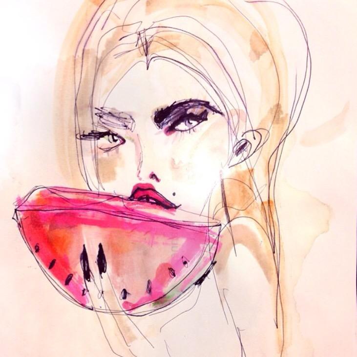 WatchThatLabel's tweet image. ...one to watch! #fashion #illustrator BB on watch-that-label.com/artist-to-watc…