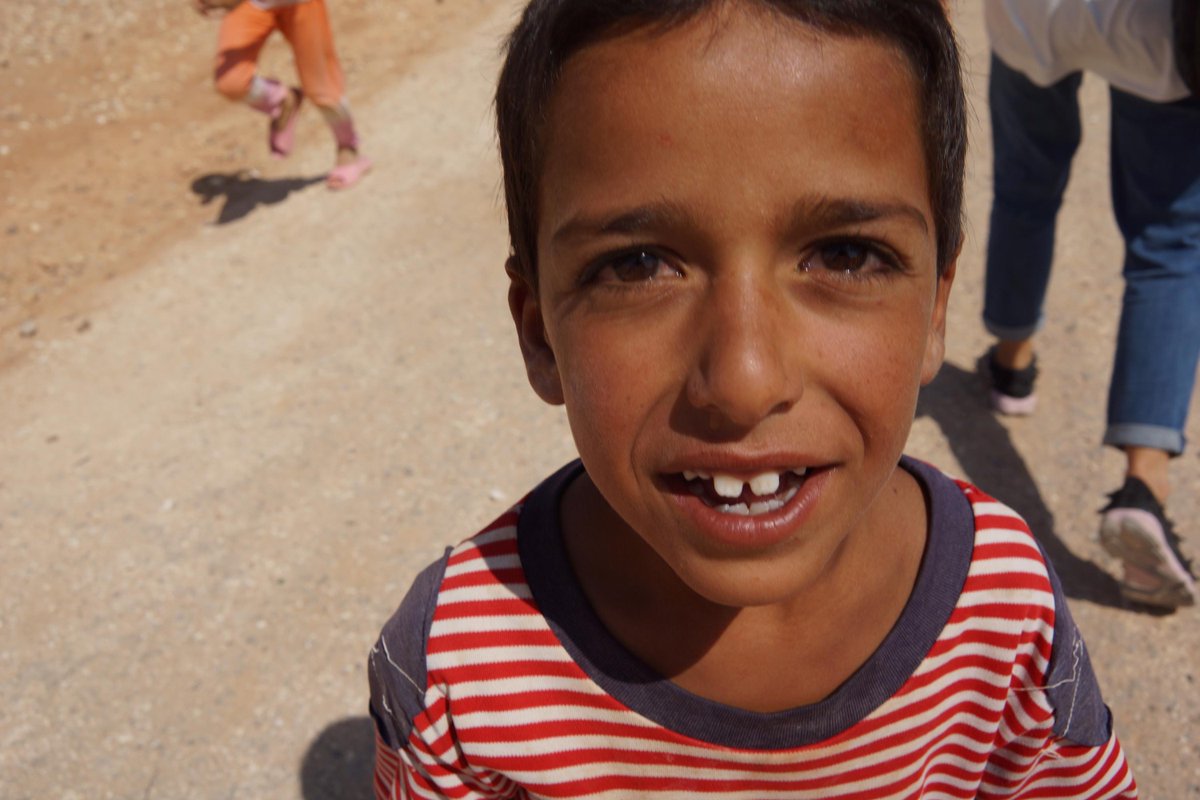 GlobalCitizenFo's tweet photo. The innocent faces of #Azraq #camp #syrianrefugees. The #AmalProject #Jordan provided over US $40k http://t.co/vWs43i8eBG
