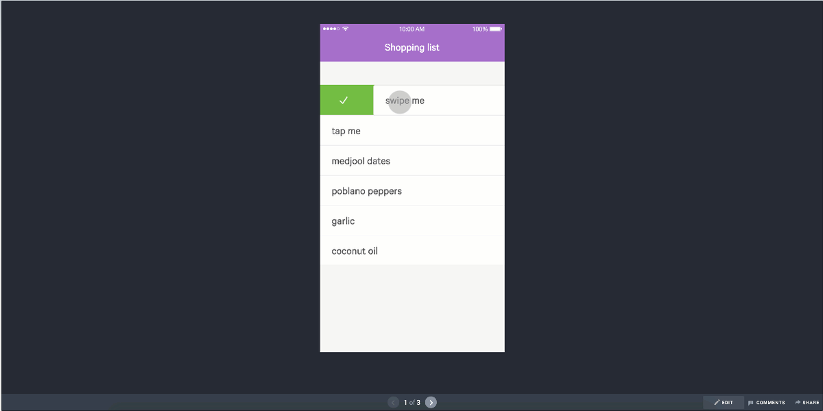 Atomicio_'s tweet photo. Add a swipe gesture to your prototype - new with our Advanced Motion Control feature.
π²π« #atomictips http://t.co/3Smxyv6qIu