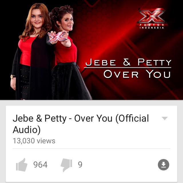 Jangan lupa request lagu "Over You" di seluruh radio di Indonesia