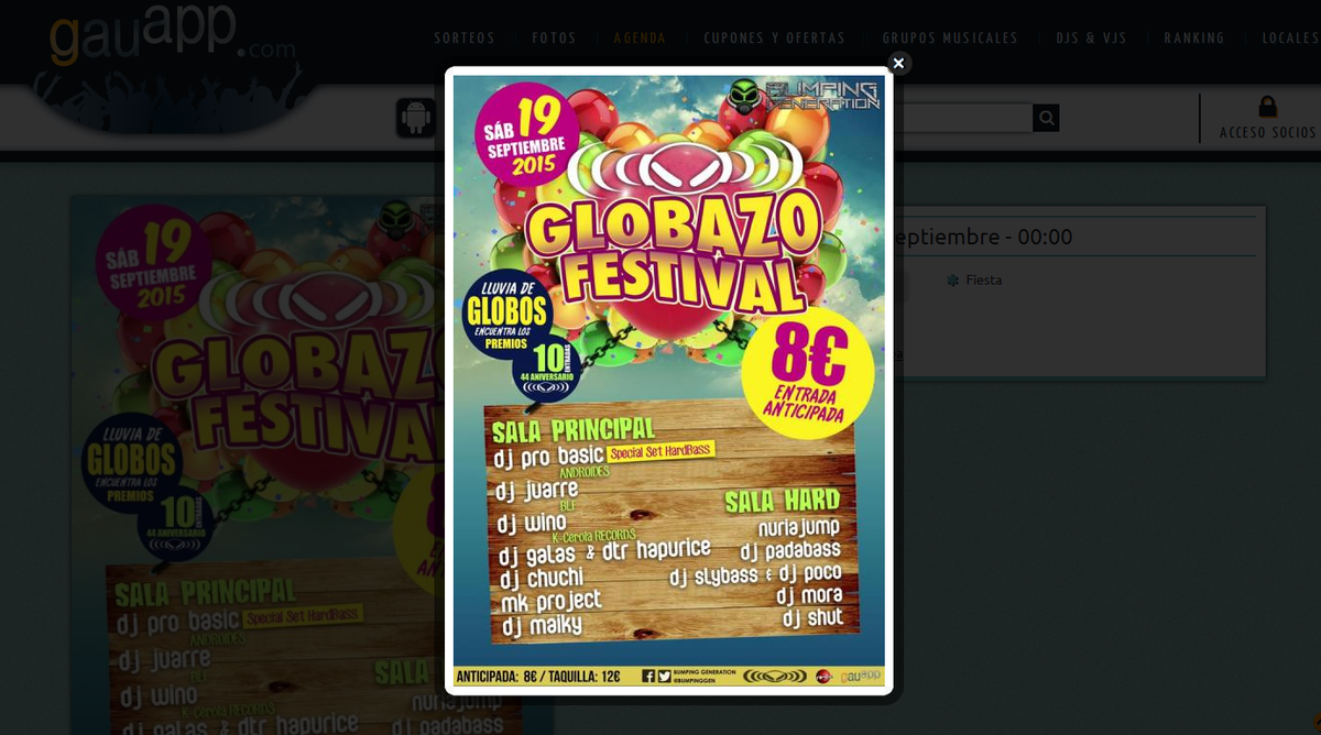 gauapp's tweet photo. Ya tenemos ganadores para el #globazo #festival de mañana en #venecia en http://t.co/5pBjHB5oLA! Zorionak! http://t.co/sNU20gfAwa