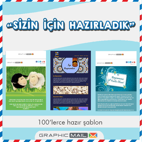 GraphicmailTR's tweet photo. Bayramda müşterilerinize göndereceğiniz e-mailler hazır mı? Giriş yapıp, göndermeye başlayın! http://t.co/4eZZuMrbHn http://t.co/gh9Mz49EBm