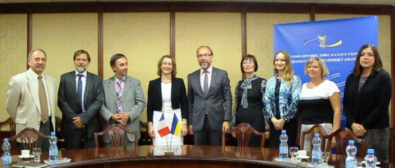 UCCI President Gennadiy Chyzhykov met with newly appointed Ambassador of France Isabel Dumont

#UCCI