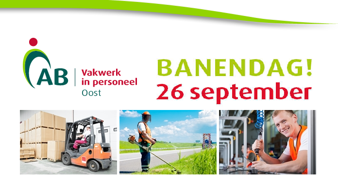 ABOostPersoneel's tweet photo. Voor in de agenda: Zaterdag 26 september, Banendag bij AB Oost! Kijk op http://t.co/h0ttAKvJ31 #aboostbanendag http://t.co/IzmVKYR5FV