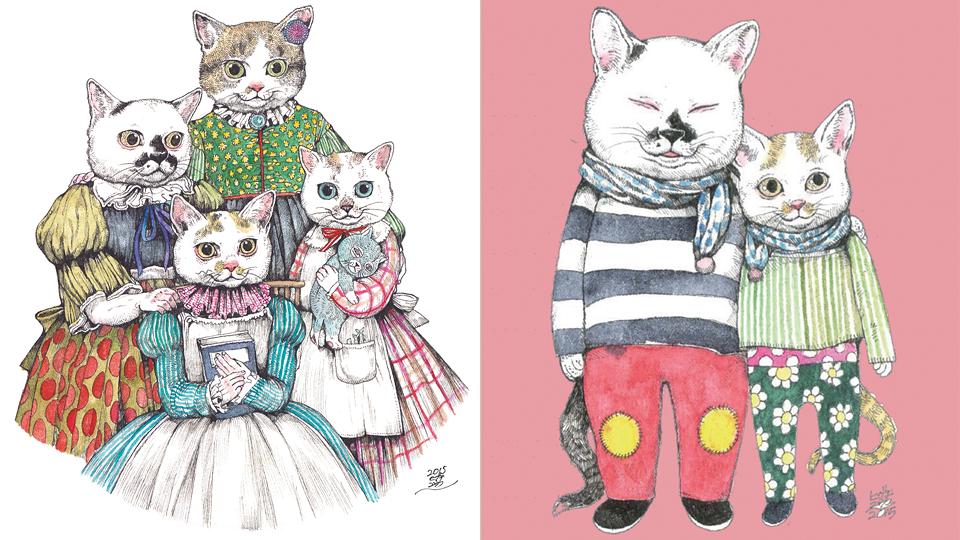 ヒグチユウコファン必見！】 ヒグチユウコと猫の仲間たちの愛猫が登場