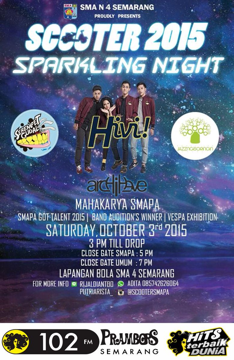 102FM Prambors SMG tweet media